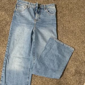 Wide leg jeans